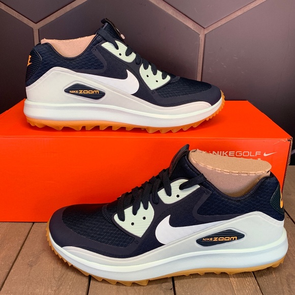 blue nike golf shoes